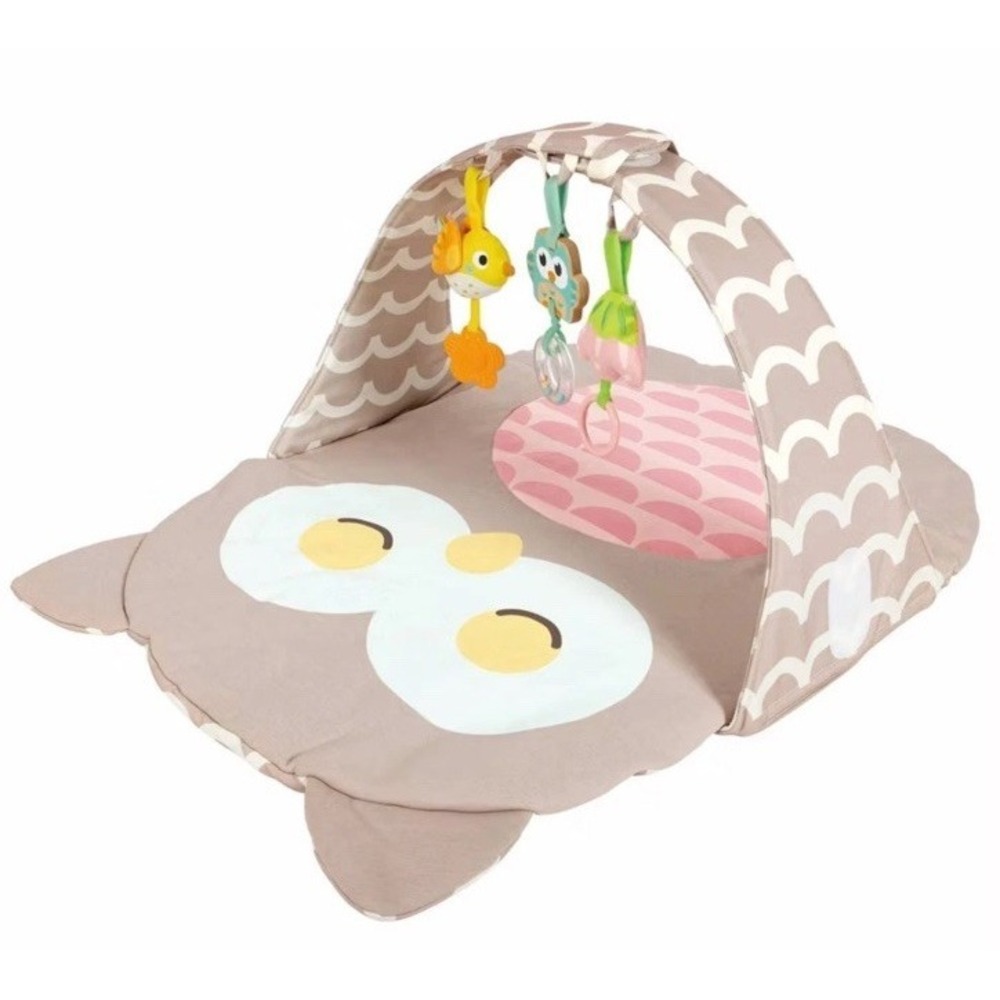 Hape Owl Baby Take Along Soft-Pad‎ Baby Gym